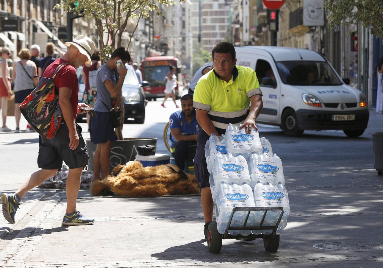 Valencia vive intensas jornadas de calor este fin de semana del 10 y 11 de agosto.