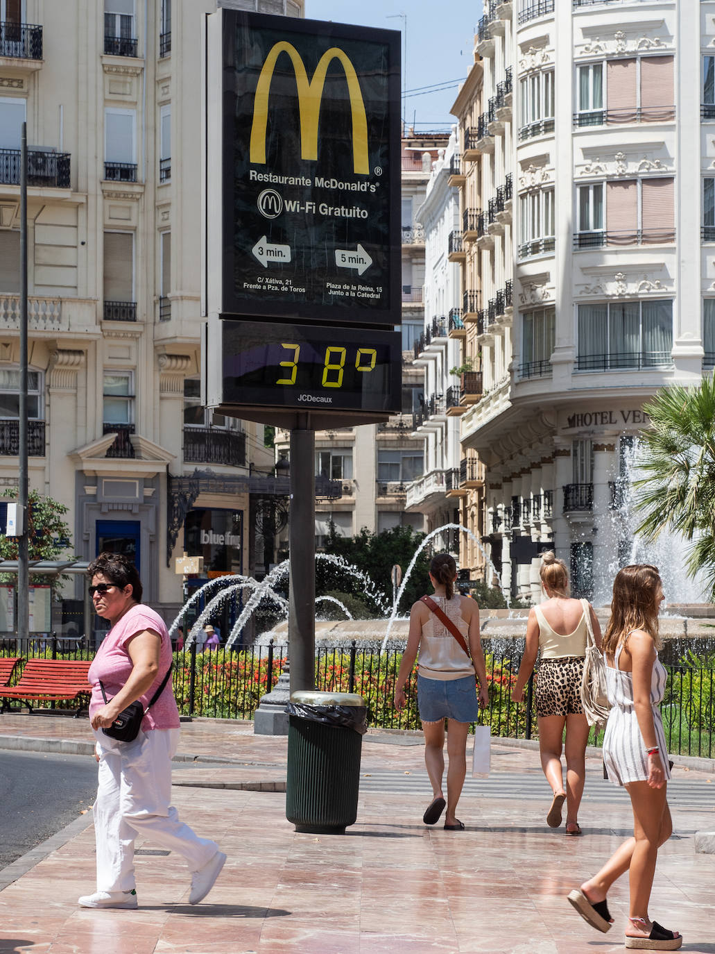 Valencia vive intensas jornadas de calor este fin de semana del 10 y 11 de agosto.