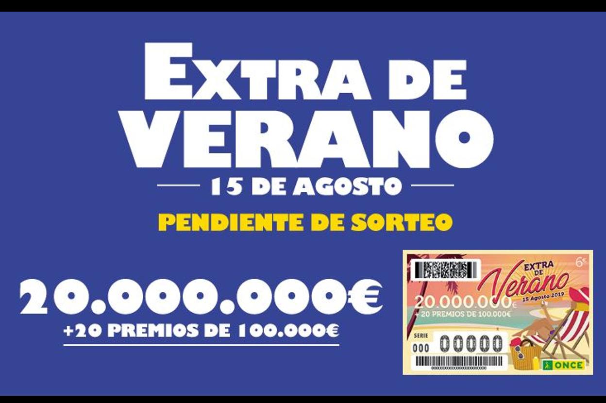 20 millones a un solo cupón de la ONCE. 