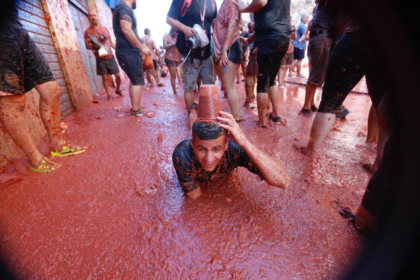 Fotos: La Tomatina de Buñol 2019, en imágenes