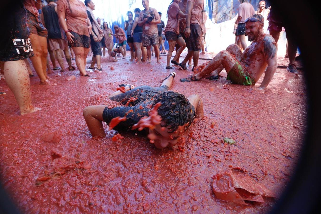 Fotos: La Tomatina de Buñol 2019, en imágenes