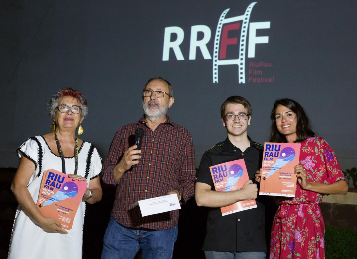 Anna Perles, Ramón Cardona, David Roldán y Blanca Sellés. 