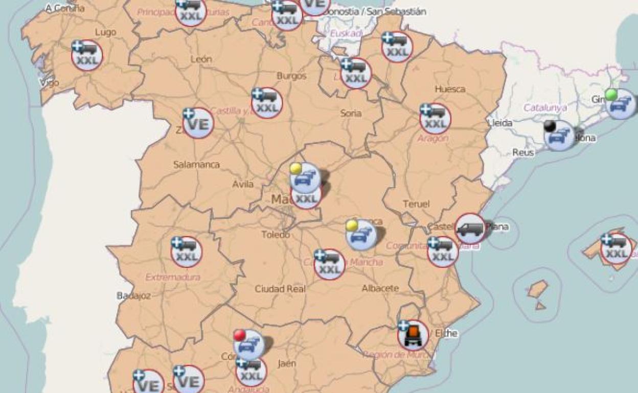 DGT | La Operación Retorno del verano, en directo: los principales atascos en las carreteras