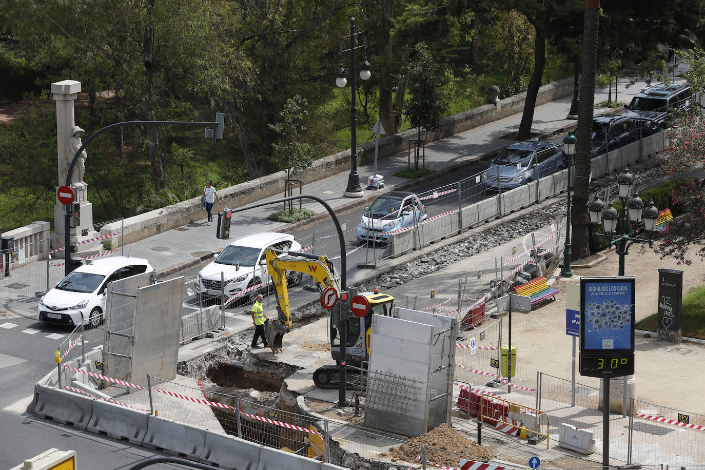 Atascos en Valencia tras la vuelta de las vacaciones