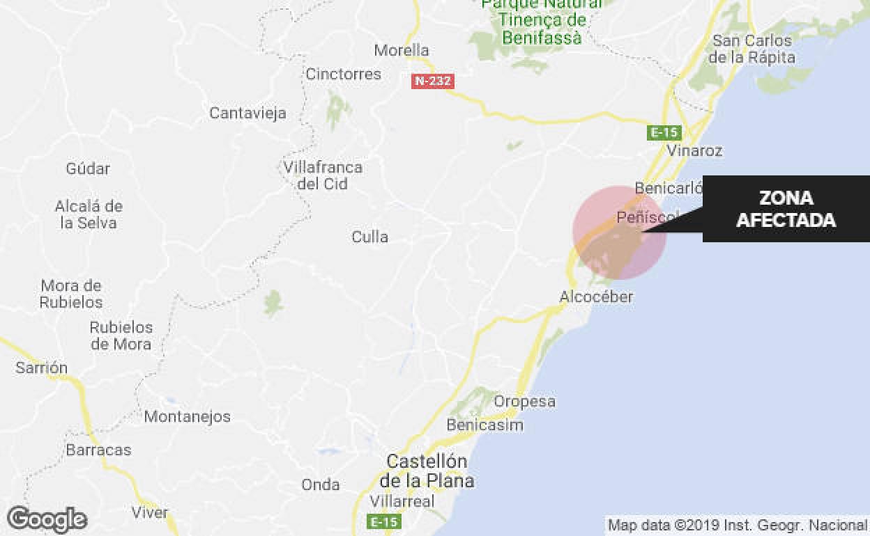 Cerrada la playa sur de Peñíscola por contaminación fecal en sus aguas