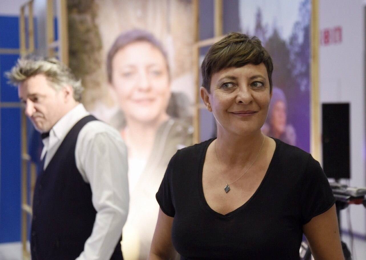 Eva Hache también se ha dejado ver por Vitoria.