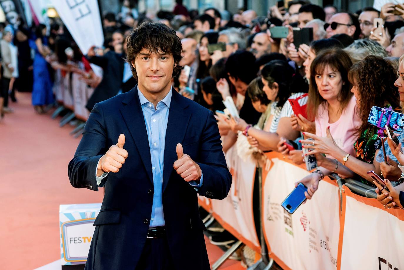 Jordi Cruz, en Vitoria.