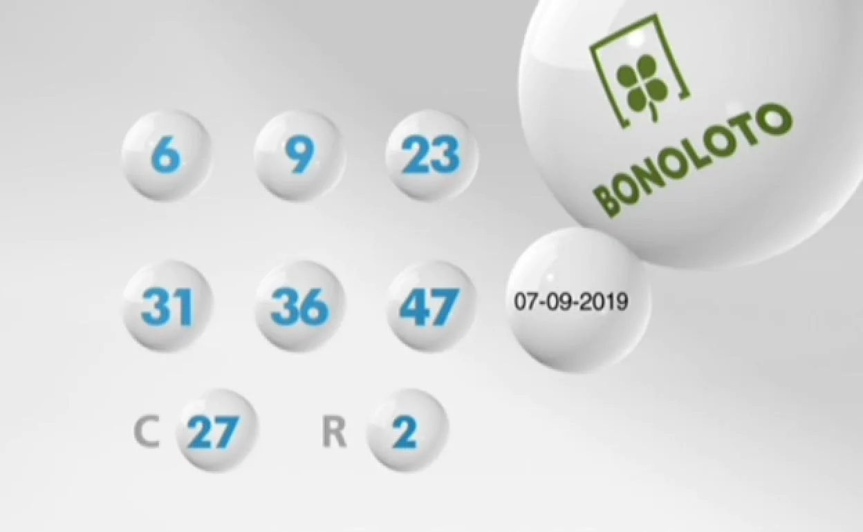 Números premiados del sorteo de la Bonoloto del sábado 7 de septiembre.
