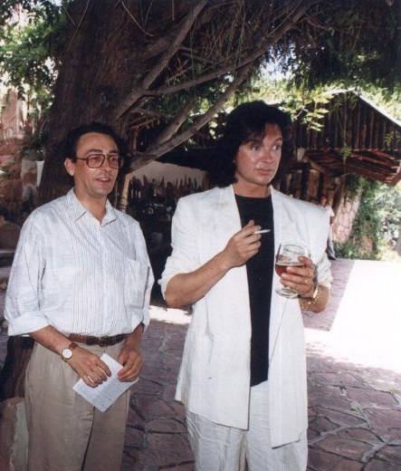 Camilo Sesto en el Casino Monte Picayo.