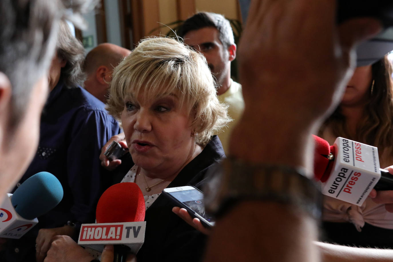 Fotos: La capilla ardiente de Camilo Sesto, en imágenes