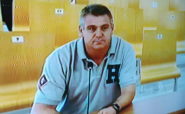 Sergio Ballesteros, en el juicio.