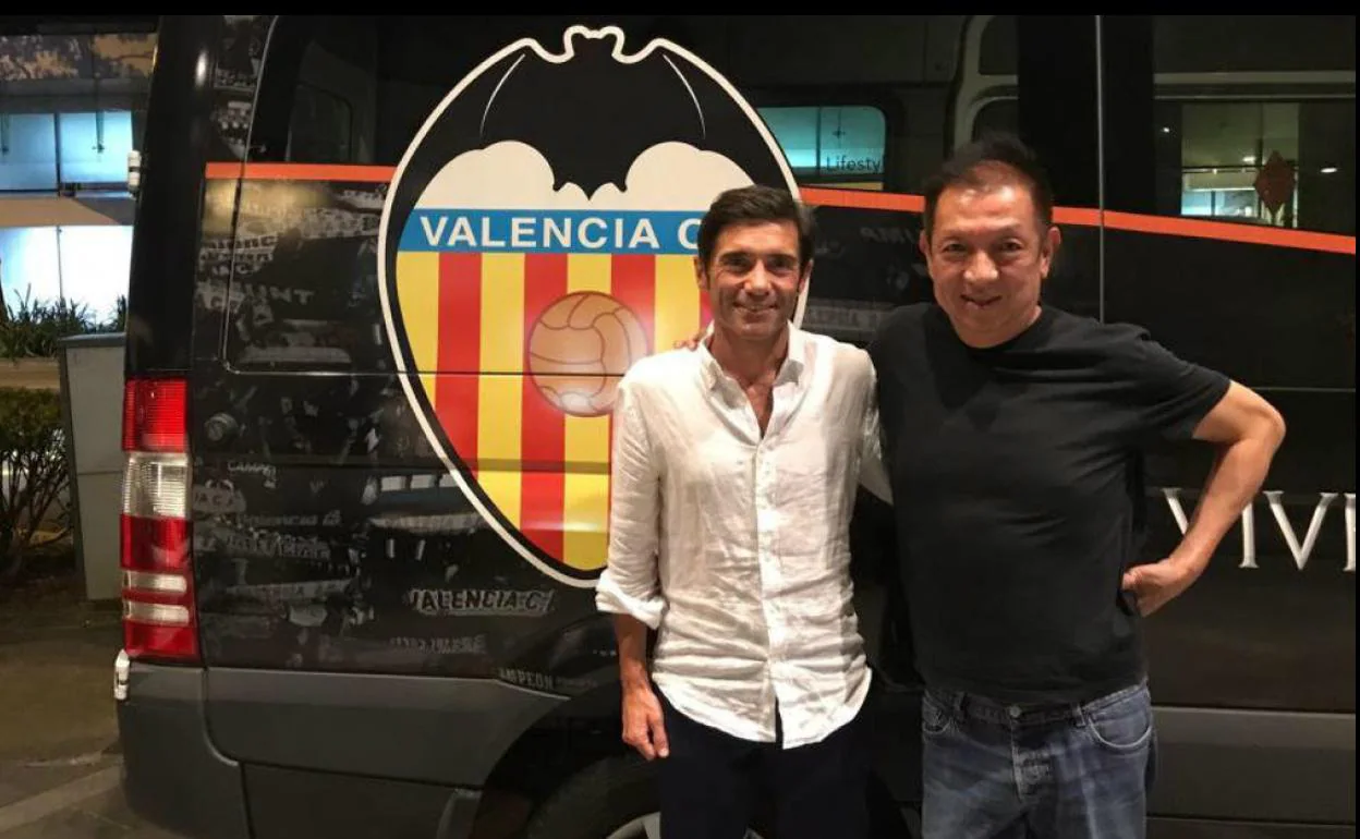 Lim y Marcelino, juntos.