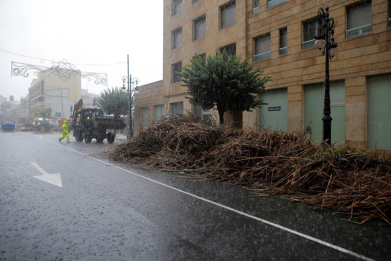 Fotos: Desbordamiento del Segura