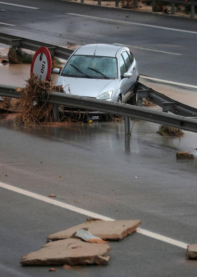 Fotos: Desbordamiento del Segura