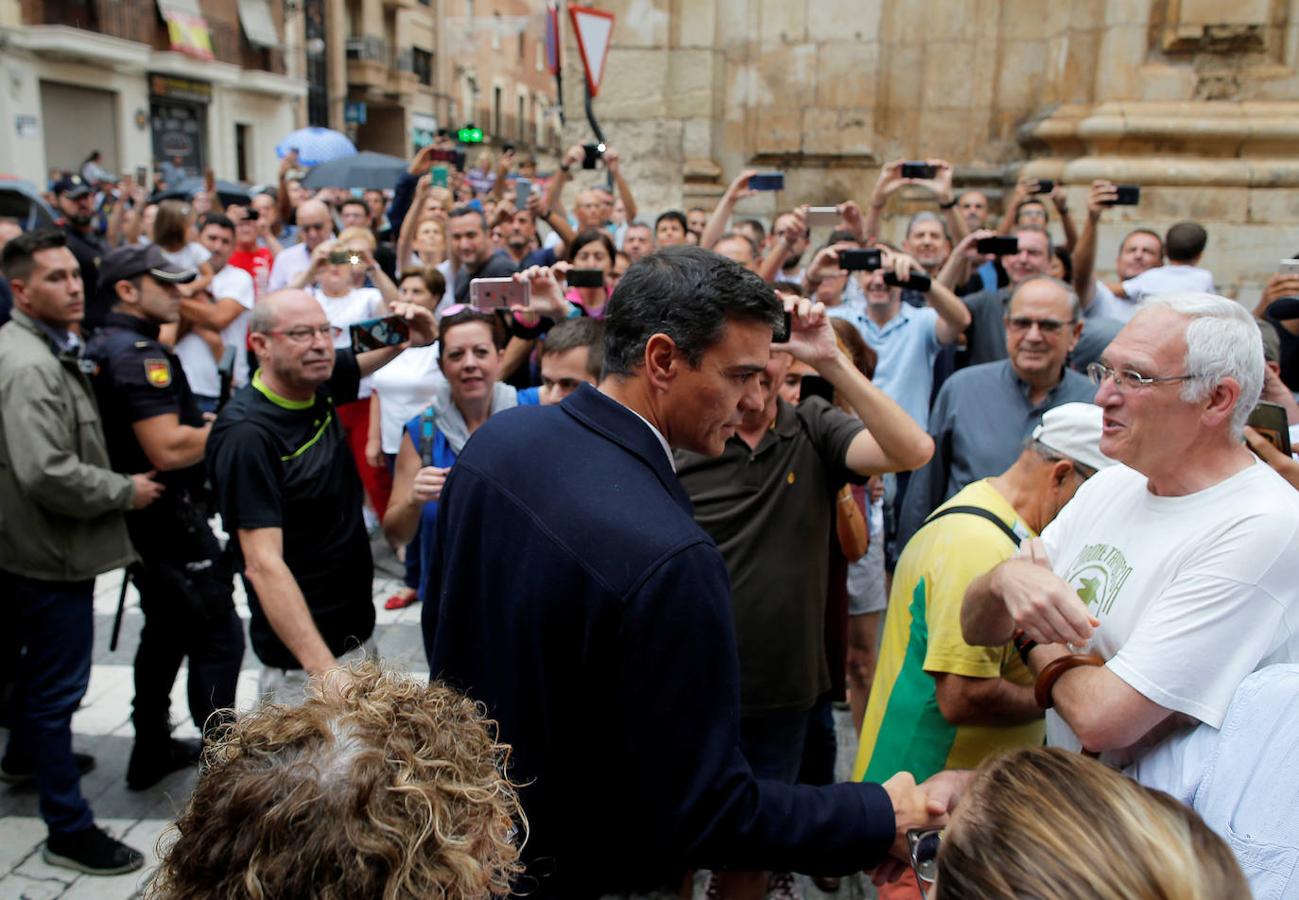 Fotos: Pedro Sánchez sobrevuela las zonas afectadas por la DANA