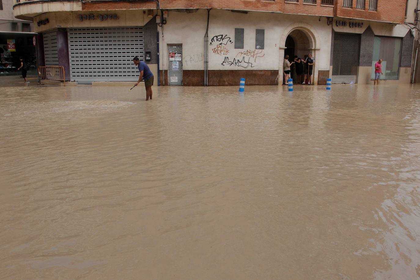 Daños en Orihuela.