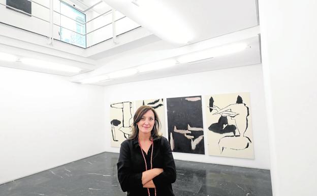 Adelantado. Desde 1985. Olga Adelantado dirige la galería Luis Adelantado, que estará en Abierto Valencia con una muestra de Álex Marco