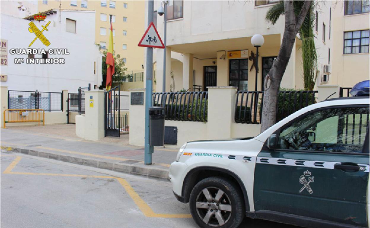 Cuartel de la Guardia Civil en Calpe.