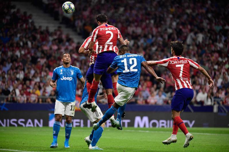 El Atlético de Madrid y la Juventus de Turín se enfrentaron en el Metropolitano en la primera jornada de la Liga de Campeones.