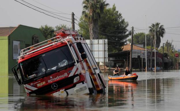 Galería. Las imágenes más impactantes de la gota fría en la Comunitat Valenciana y Murcia. 