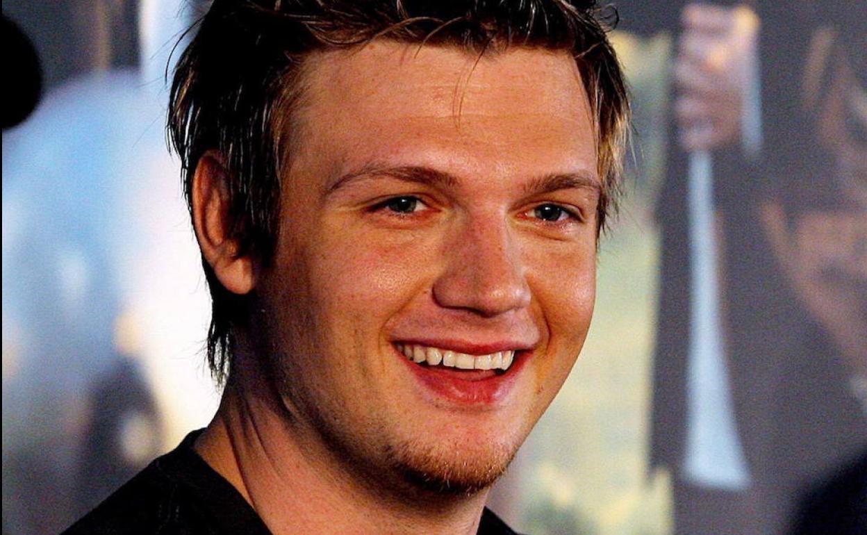 Nick Carter, miembro de la banda musical Backstreet Boys, en una imagen de archivo.