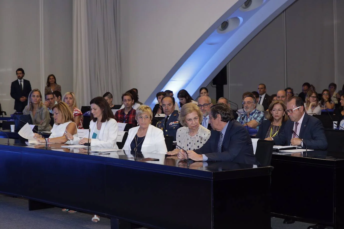 La Reina Sofía inaugura en Valencia el VII Congreso Internacional de Investigación e Innovación en Enfermedades Neurodegenerativas 