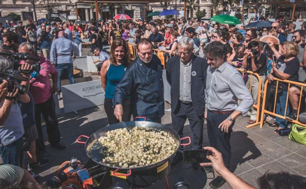 El World Paella Day de 2018 en Valencia.