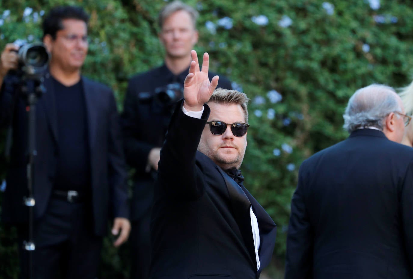 El presentador y humorista James Corden