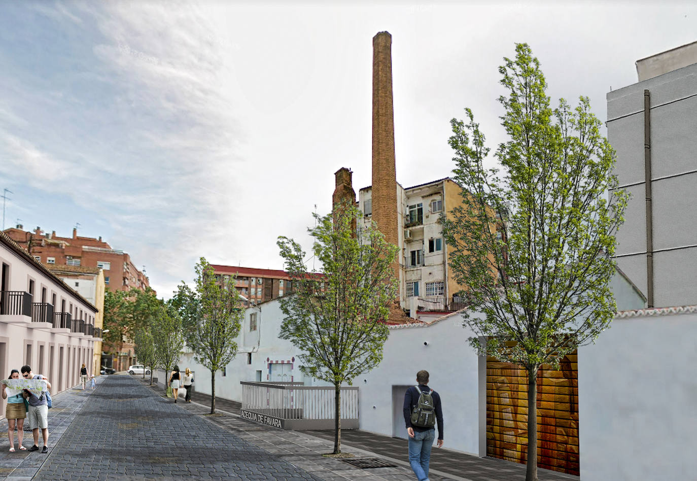 Calle Fray Mateu depués de la renovación