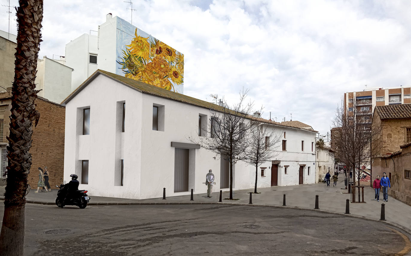 Calle Salabert después de la renovación