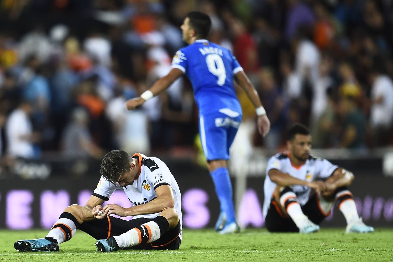 Empate 3-3 del Valencia-Getafe de la liga 2019-2020.