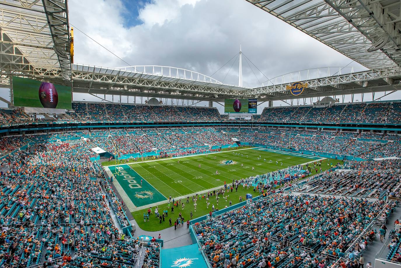 Renovación del Hard Rock Stadium (Miami). 