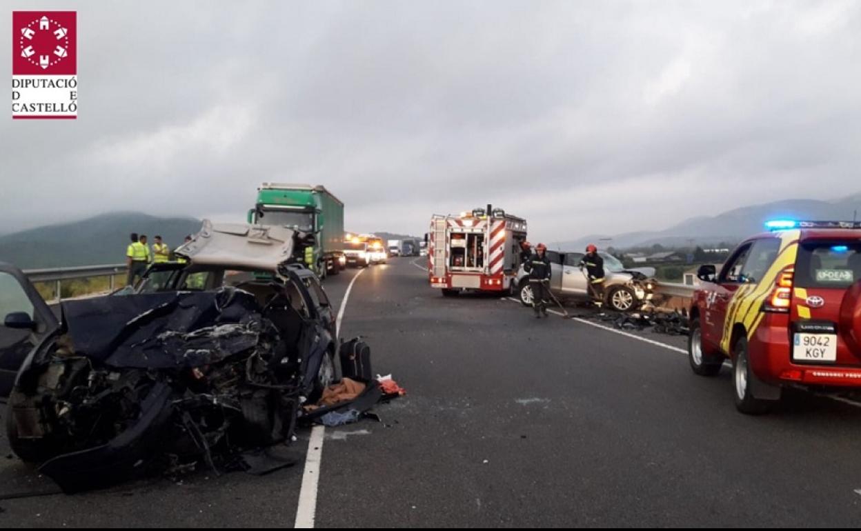 Accidente en Peñíscola.