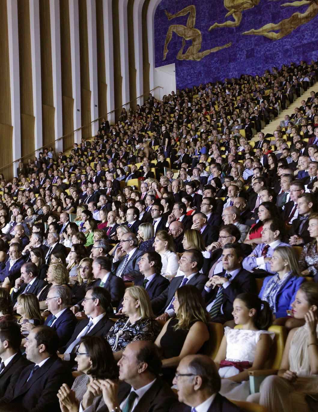 2014. El público llena la sala Auditori del Palau de Les Arts Reina Sofía.