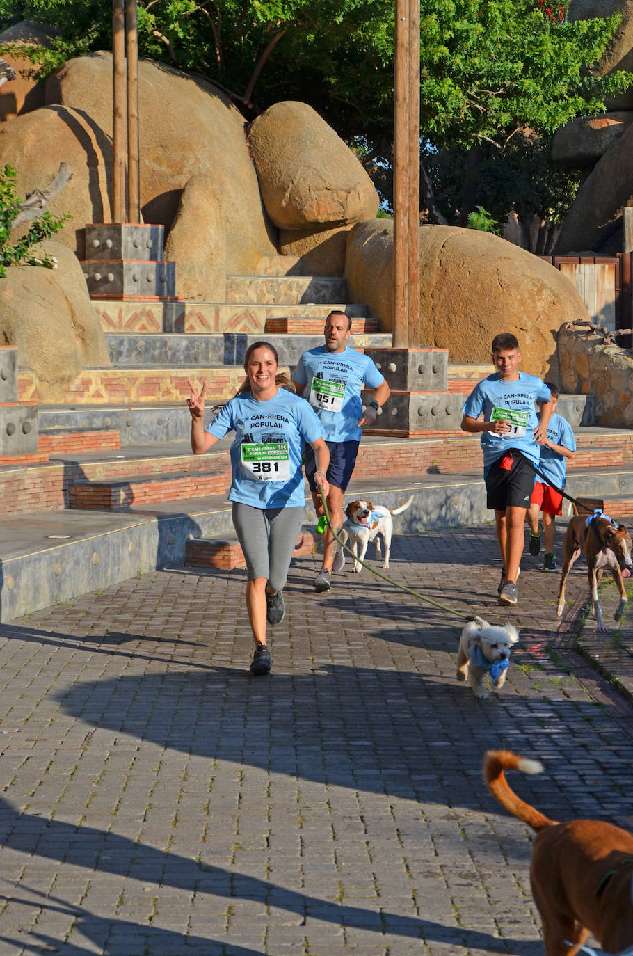 Fotos: Can-rrera Bioparc 2019: animales y dueños corren juntos en Valencia