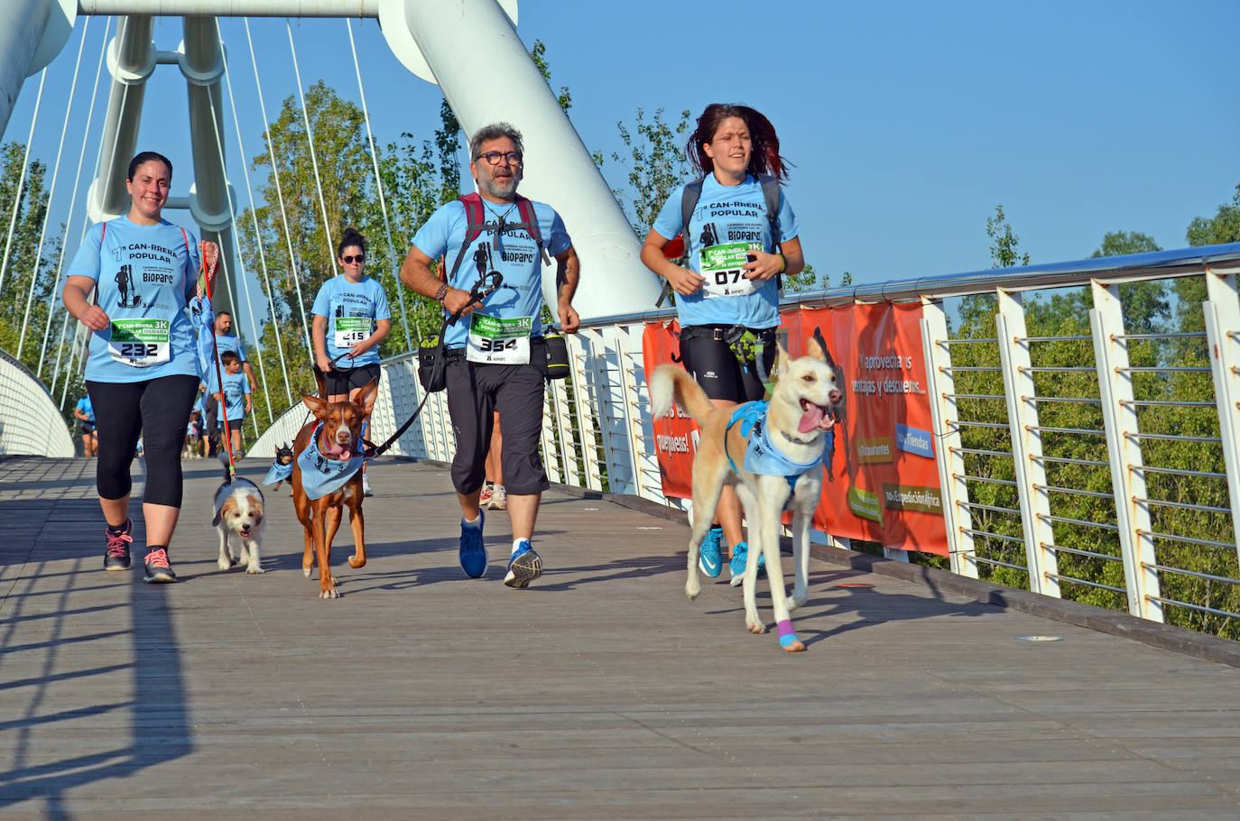 Fotos: Can-rrera Bioparc 2019: animales y dueños corren juntos en Valencia