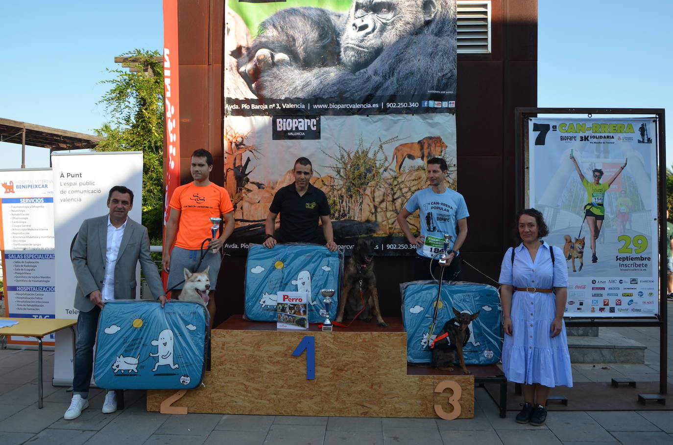 Fotos: Can-rrera Bioparc 2019: animales y dueños corren juntos en Valencia