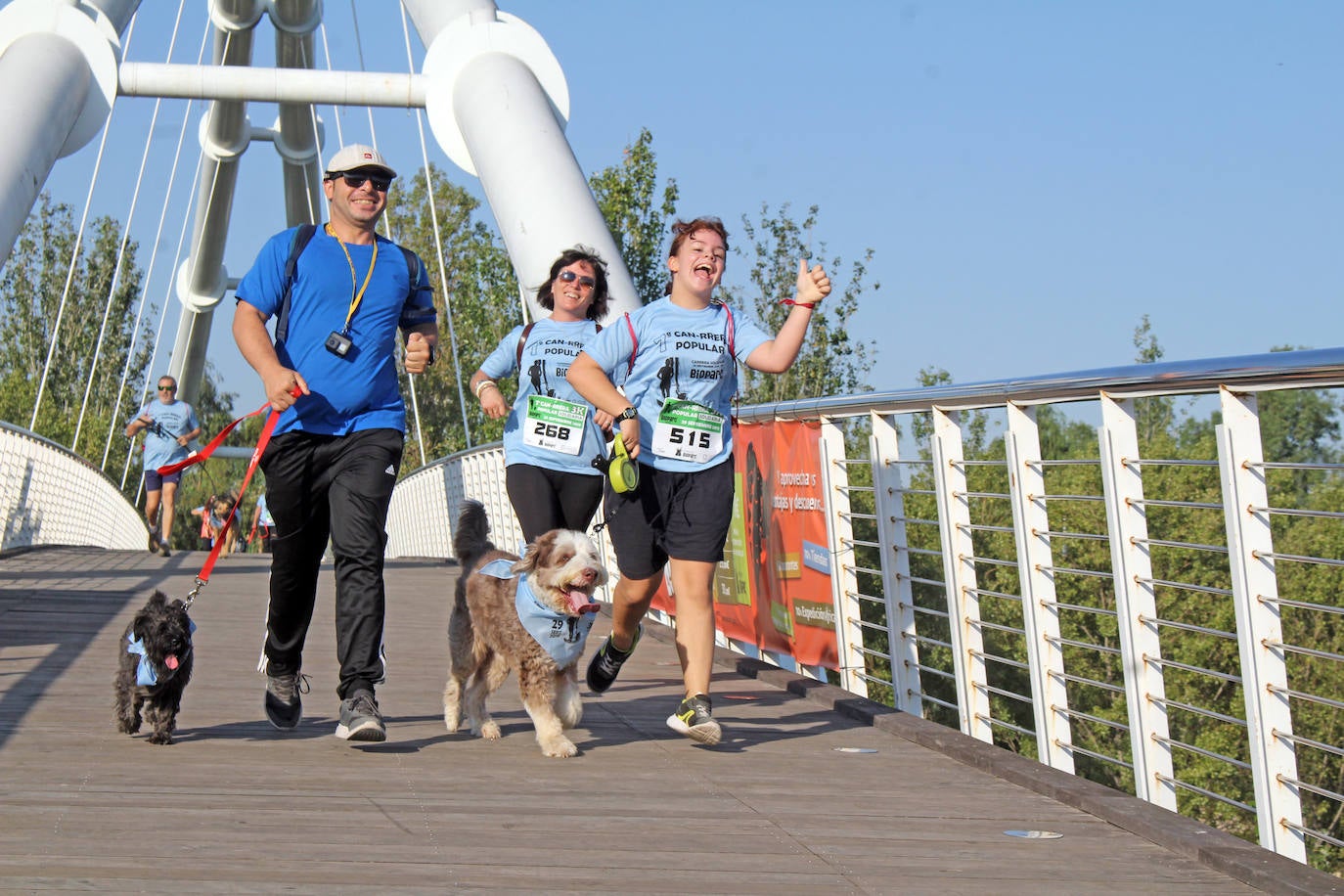 Fotos: Can-rrera Bioparc 2019: animales y dueños corren juntos en Valencia