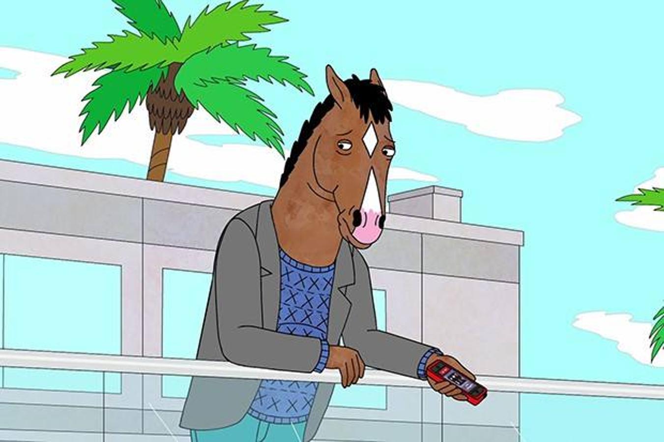 BOJACK HORSEMAN. Temporada 6 (Netflix - 25 octubre). En un mundo donde humanos y animales antropomórficos conviven, el protagonista de la serie es el caballo BoJack Horseman, protagonista de la telecomedia "Horsin' Around" en la década de los 90. 