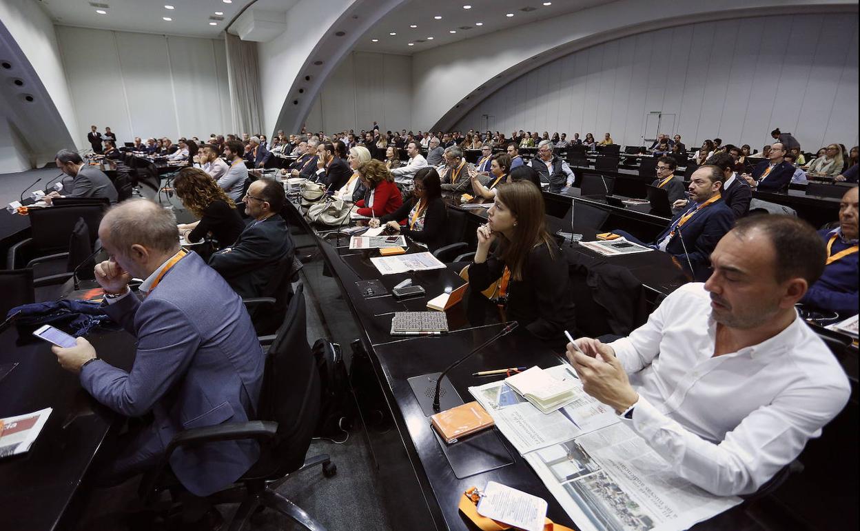 Asistentes a uno de los congresos de big data de LAS PROVINCIAS.