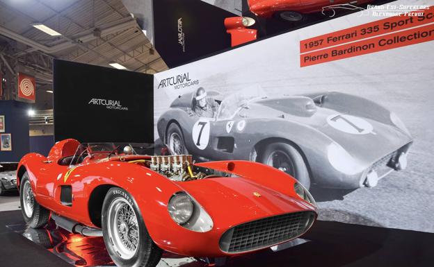 Ferrari 335 Spider Scaglietti de 1957, el coche más caro jamás vendido. 