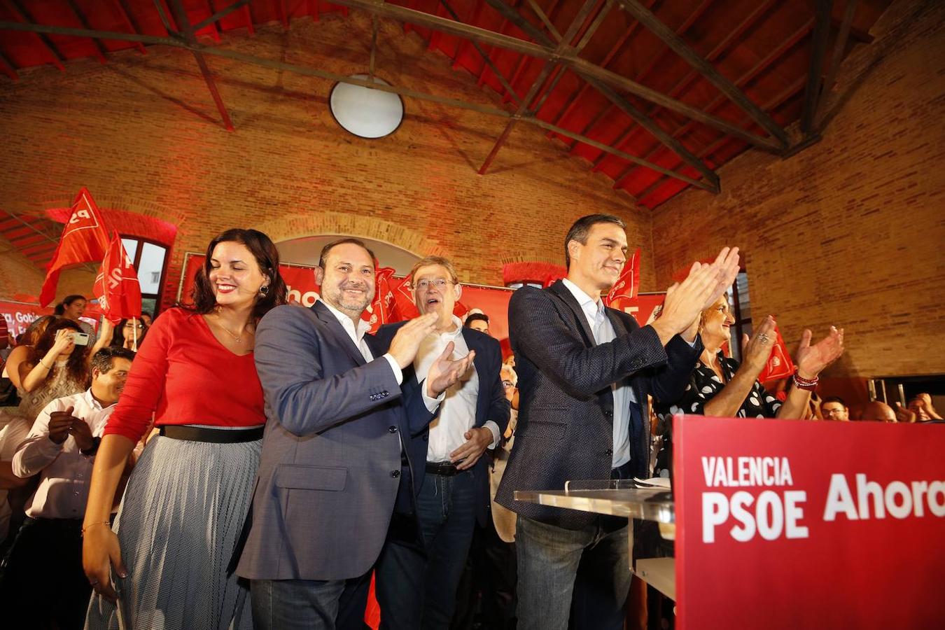 Fotos: Pedro Sánchez inaugura la precampaña del 10-N en Valencia