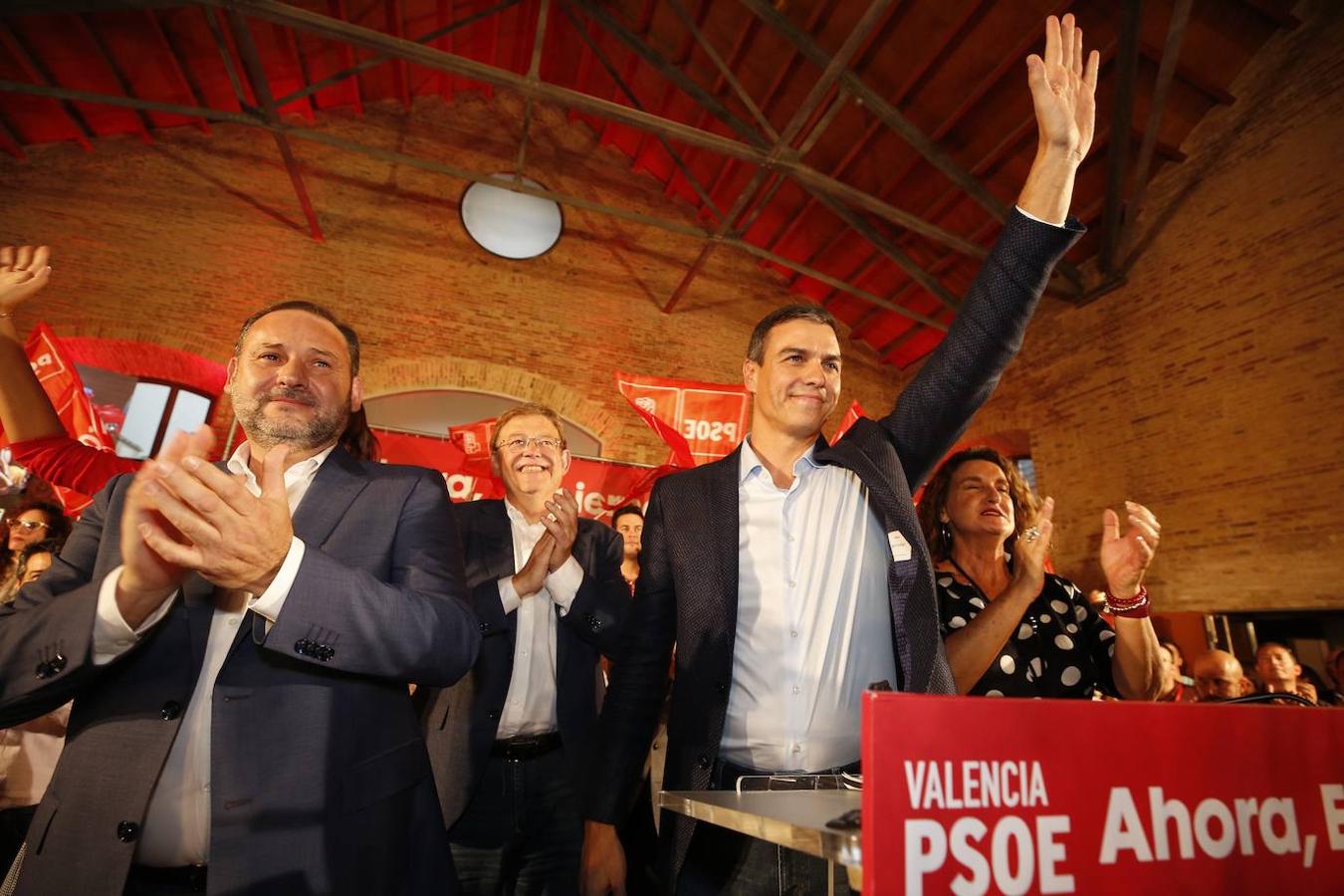 Fotos: Pedro Sánchez inaugura la precampaña del 10-N en Valencia