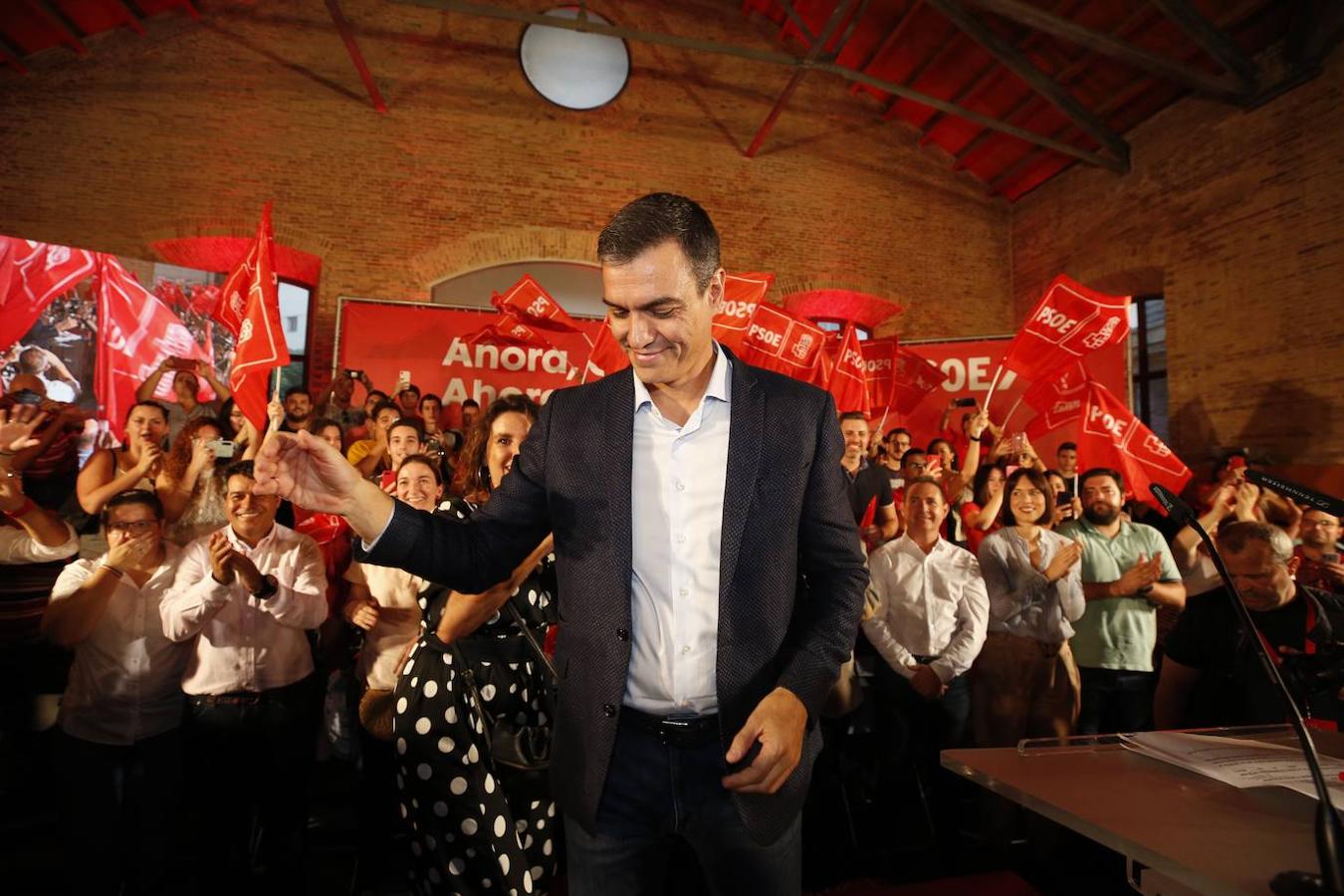 Fotos: Pedro Sánchez inaugura la precampaña del 10-N en Valencia