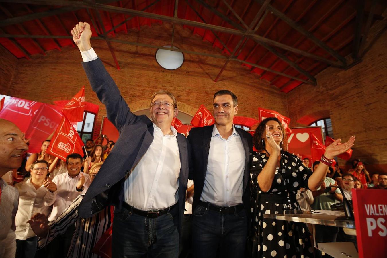 Fotos: Pedro Sánchez inaugura la precampaña del 10-N en Valencia