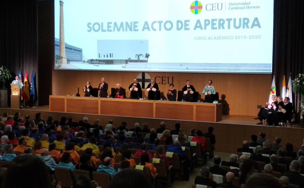 Acto de apertura del nuevo curso académico 2019-2020.