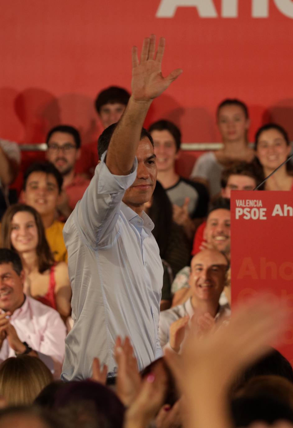 Fotos: Pedro Sánchez inaugura la precampaña del 10-N en Valencia