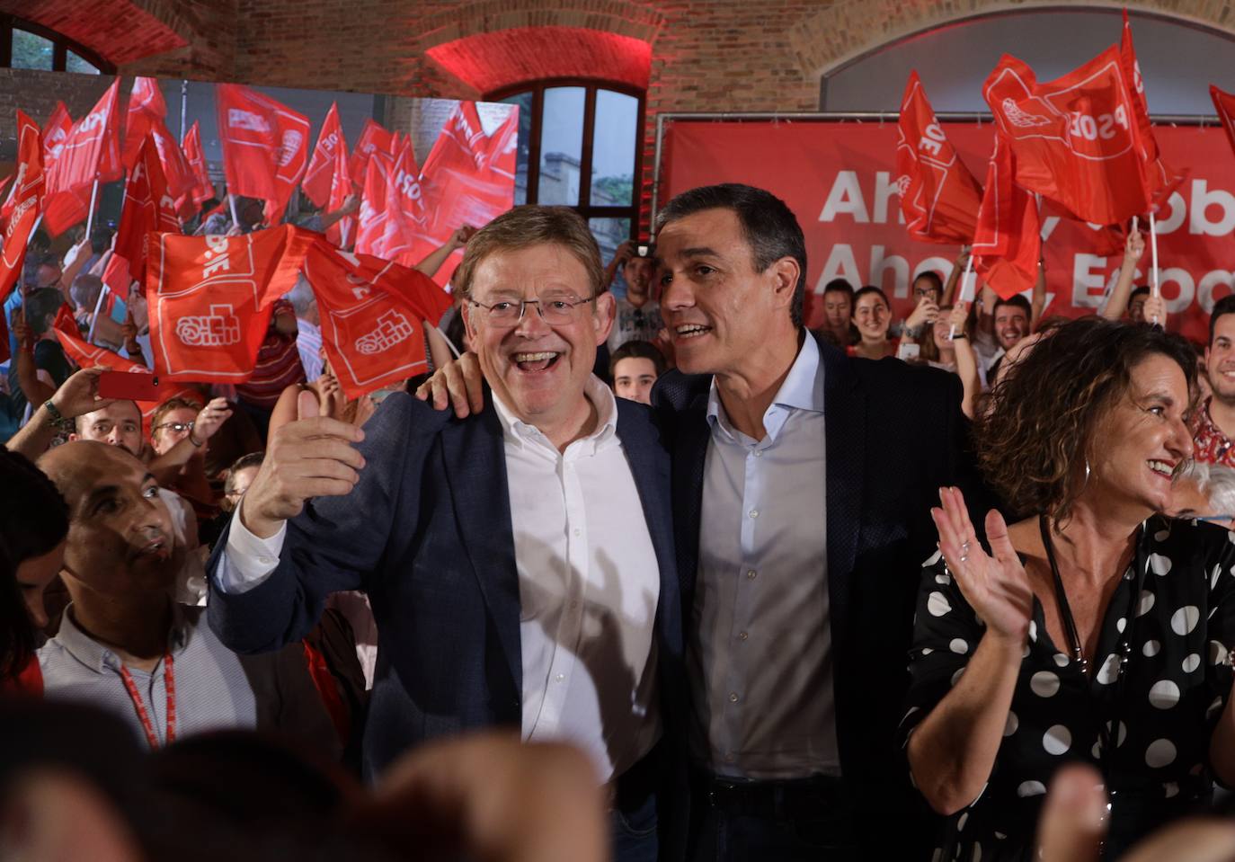 Fotos: Pedro Sánchez inaugura la precampaña del 10-N en Valencia