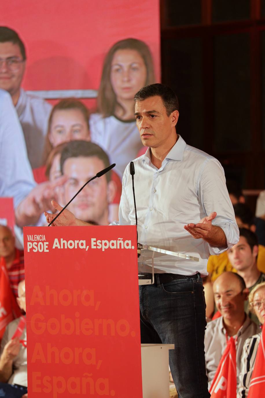 Fotos: Pedro Sánchez inaugura la precampaña del 10-N en Valencia