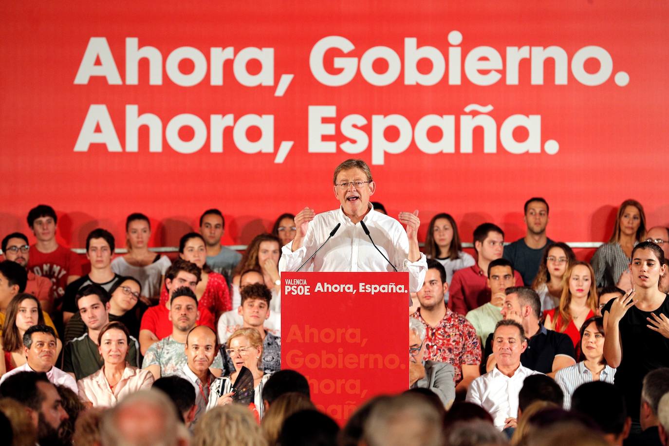 Fotos: Pedro Sánchez inaugura la precampaña del 10-N en Valencia